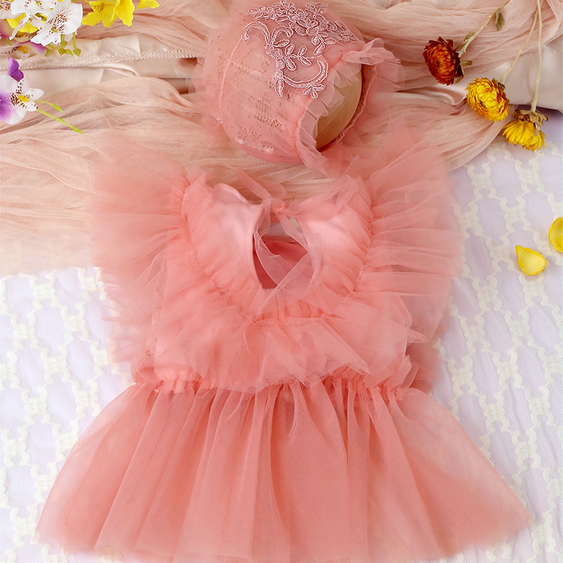 Ylsteed Newborn Girl Mesh Romp - Newborn Baby Girl Romper Floral 评论和价格