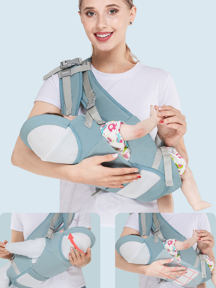 Baby Carrier With Waist Stool  - Ergonomic Baby Carrier Newborn To Toddler 评论和价格