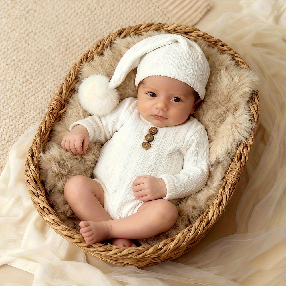 Newborn Photography Props Romp - Infant Photography Props Outfit 评论和价格