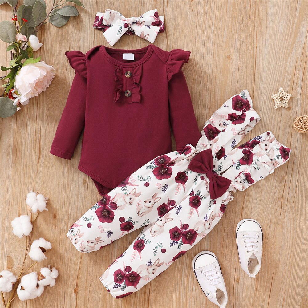 0-24 Months Newborn Baby Girl  - Newborn Baby Girl Romper Floral 评论和价格