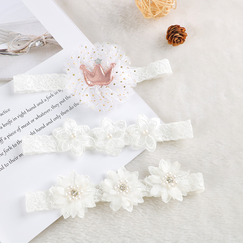 Baby Headband Flower Bows Crow - Baby Gear 评论和价格