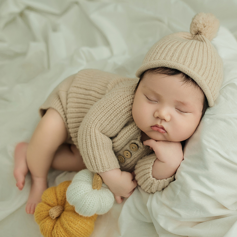 Newborn Photography Outfit Kha - Infant Photography Props Outfit 评论和价格