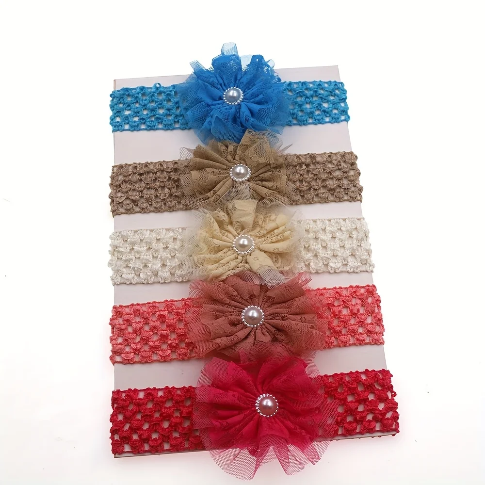 5pcs/10pcs Baby Headband Satin - Baby Gear 评论和价格