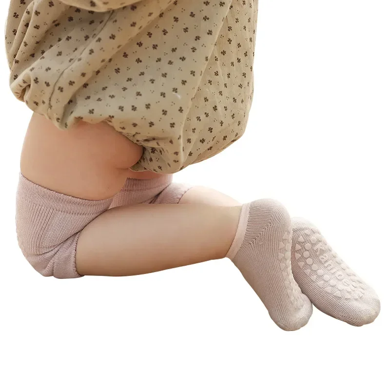 1 Set Baby Socks & Kneepads Se - Unisex Baby Socks Non Slip 评论和价格