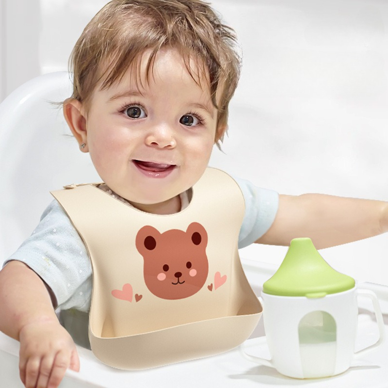 Waterproof Baby Bibs Soft Sili - Waterproof Baby Bibs Silicone 评论和价格