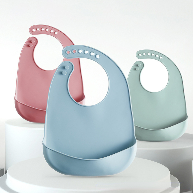 Baby Silicone Bibs Babies Wate - Waterproof Baby Bibs Silicone 评论和价格